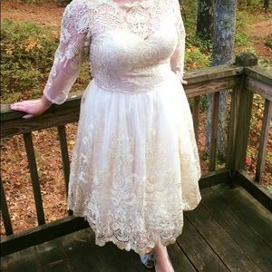 Chi Chi London Lace Midi Dress